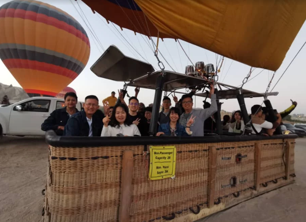 Göreme Balloons company view in Cappadocia