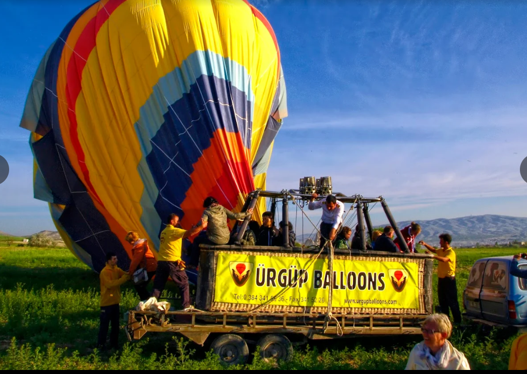 Ürgüp Balloons Cappadocia 2026 view