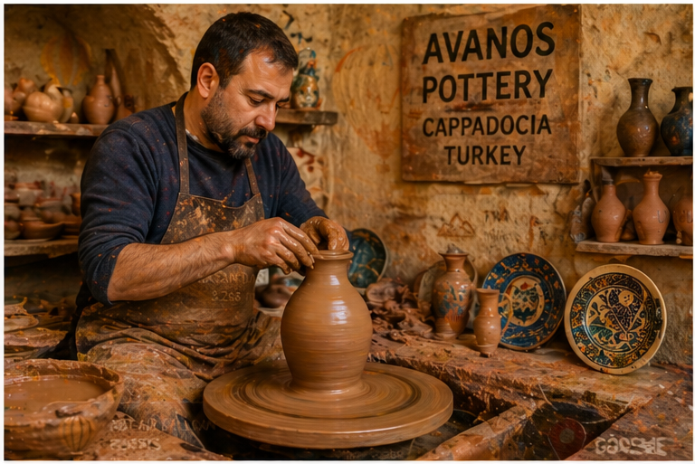 Avanos Pottery South Cappadocia main view