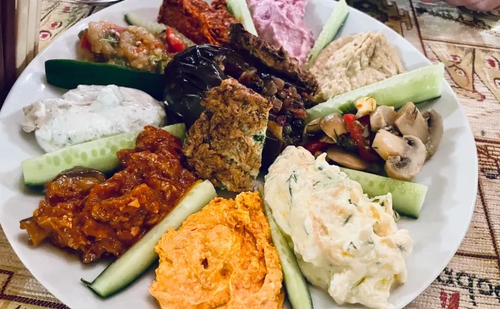Turkish Mezze Platter