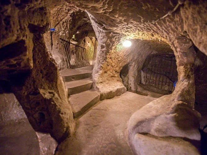 Derinkuyu Underground City local travel view