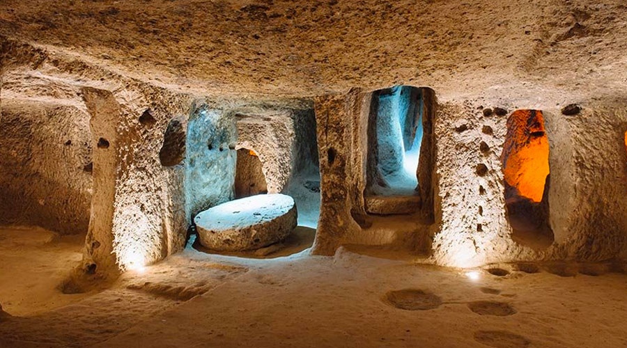 Derinkuyu Underground City in Cappadocia