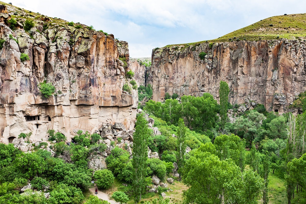 Ihlara Valley canyon view